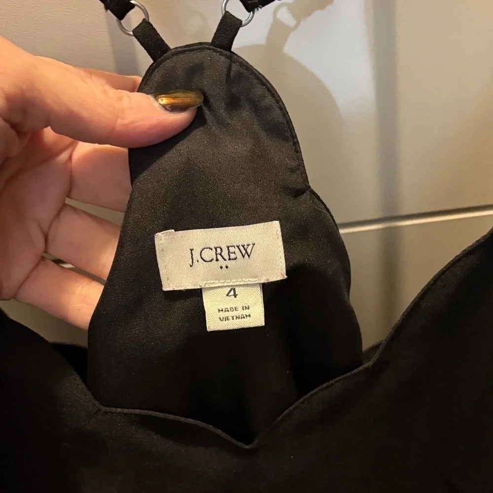 J. Crew Chic Black Camisole Top